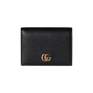 구찌 바이컬러 GG 마몽 스몰 월렛 블랙 레드 456126-AAE5F-1062