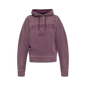 디스퀘어드2 로고 후드 니트웨어 S75GU0598S25030