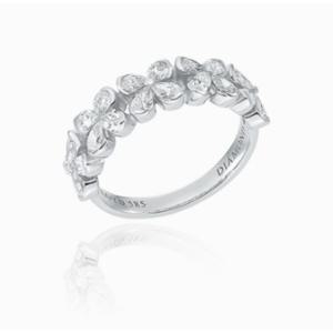 [로이드] 튜더로즈 페어컷 다이아몬드 패턴 14K 반지 LRF24047D