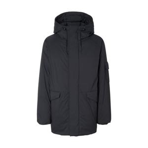 헤지스  25FW  남성 구스다운 유틸리티 파카 HZJU5D505BK