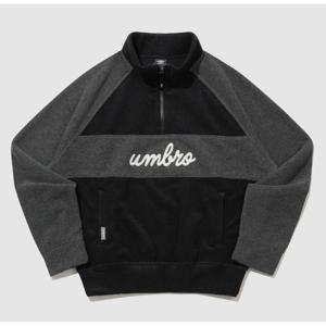 엄브로 W 플러피 스탠넥 하프집업 맨투맨 UQ422CFSN1 BLK0 BBD0 SCW0