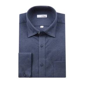 [에스티듀퐁(셔츠)]캐쥬얼 기모 솔리드 긴소매 일반핏셔츠(SE5FM11LS163SBU)