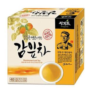 부품 쌍계 김동곤명인차 감잎차 40T