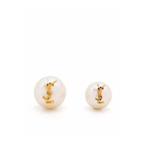 26SS 생로랑 Asymmetric Pearl Earrings 691563Y15269018 TP563455553
