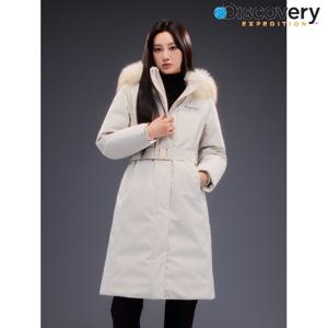 [디스커버리] 여성 벨티드 구스다운 롱패딩 DWDJ9B056-BES