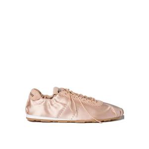 26 SS 미우미우  플룸 새틴 스니커즈 5E570EF005049 TP444766713