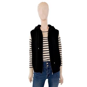 [숲]짚업 후드 니트 조끼 SBBVK30