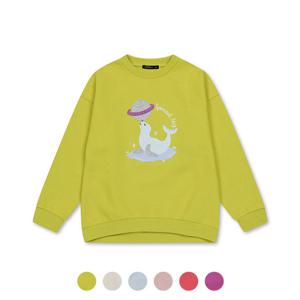 [탑텐키즈][탑텐키즈] 여아 플리스 그래픽 맨투맨_MKA4TR2001