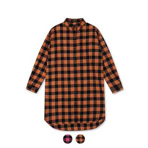 [탑텐키즈][탑텐키즈] 여아 플란넬 셔츠 원피스_MKA4OO2911