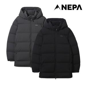 [택가419,000원] 네파 남성 콜벳 스트레치 튜브 미드 다운 자켓 7L72017