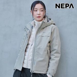 네파 [택가 459,000원] 25 F/W 겨을 여성 템퍼스 3 IN 1 윈드스토퍼 자켓 (자켓+경량) 7L60600