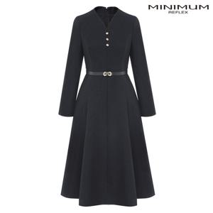 [미니멈]버튼 플레어 원피스 MZDGWO0940