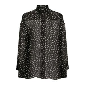 26 SS 돌체앤가바나 폴카 도트 시스루 시폰 셔츠 G5LU6THS1KD TP432234951