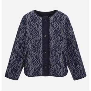 [써스데이아일랜드]데님 배색 프릴 점퍼 T256MJP137W