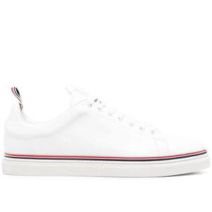 톰브라운 비텔로 레더 테니스 스니커즈 MFD219A 05584 100