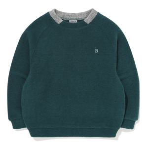 [빈]골지 그린 티셔츠BZ73TS02GN