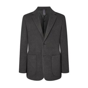 헤지스  25FW  남성 사선 스트라이프 패턴 자켓 HZJA5D480W3