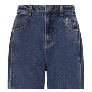 [올리브데올리브]옆 턱 포인트 기모 와이드 데님팬츠 OJ5WLA49