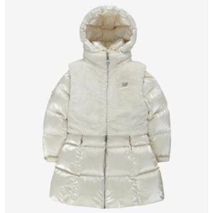 뉴발란스 KIDS NBgC 여아 프리미엄 퍼 베스트 롱다운 B1 NK9PF4814G 64