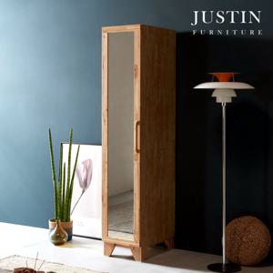 [저스틴퍼니처]비올라 참죽나무 원목 장롱(거울장)