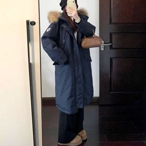 네이빌 야상 롱패딩_BJ4JP012