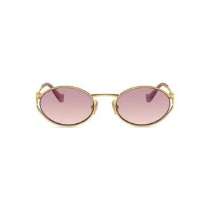 미우미우 타원형 프레임 그레이디언트 렌즈 선글라스 SMU52YC054E5AK
