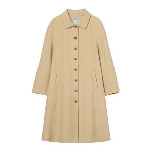 [올리브데올리브]후드 탈부착 소매 볼륨 롱코트 OE5WHA60