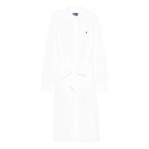 폴로 랄프로렌 미디 원피스 211B18781 001 White