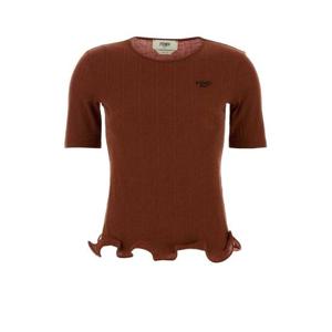 펜디 블라우스 FS9750AVFEF1T6K RED