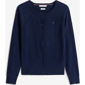 타미힐피거 울 캐시미어 C NK LS 가디건 WW47469 C1G DARK NIGHT