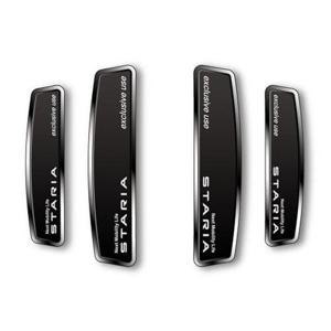 스타리아 블랙 쉴드 엠블럼 도어가드