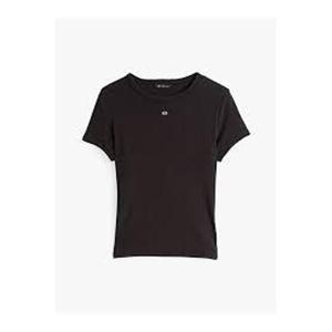 타미힐피거 반팔 티셔츠 DW17881 BDS BLACK DOM