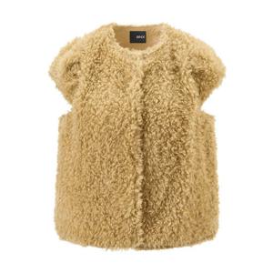 [비엔엑스]테디 퍼 하프 크롭 자켓 (BX4JK021L0)