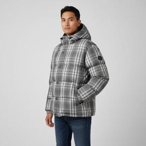 버버리 옹브레 체크 후드 퍼퍼 남성 패딩  8110226