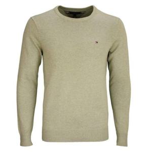 25FW 타미힐피거 스웨터 MW39999MTA HEATHERED OLIVE DOM