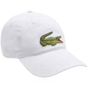 LACOSTE 라코스테 Unisex Adjustable Organic Cotton Twill Cap (RK9871-001) (오가닉 코튼 트윌