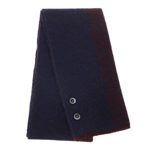 [레노마(셔츠)]밴브루 캐시미어100 버튼스타일 하운드투스 패턴  쁘띠머플러 BPFTM1011WN