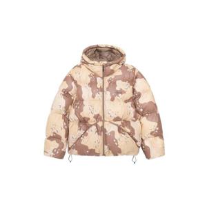 Stussy스투시 카모 립스탑 다운 파카 카키 115801