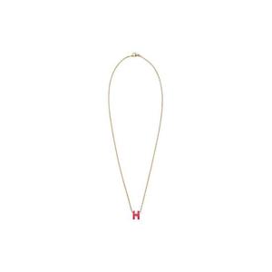 Hermes에르메스 미니 팝아슈 펜던트 골드 하드웨어   로즈 멕시코 H147992FB3