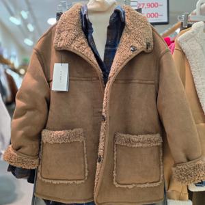 [레코브]리버시블하프무스탕  LK61EZMT603X