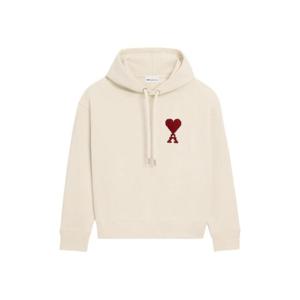 AMI Paris 아미 드 쾨흐 자수 후디 E26USW779747