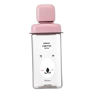 코멕스 네모물병 핑크곰 430ml