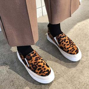 청바지 레오파드 운동화 예쁜 데일리 슈즈 여행 신발