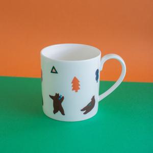 한국도자기 애니멀프렌즈 그리즐리 베어 머그 1p