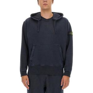 스톤 아일랜드 후드 티셔츠 791566455V0120 NAVY BLUE DOM