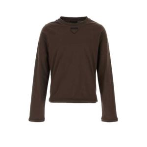 프라다 반팔 티셔츠 UJL98CSOOO17Z3 F0324 BROWN