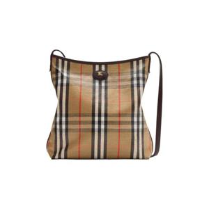 버버리 스몰 하이랜드 숄더백 샌드 베이지 8112261