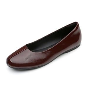 금강 클락스 여성 쿠션 발레리나 플랫 슈즈 CLAPUC5814WF4 버건디