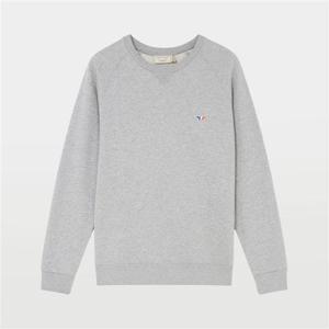 메종키츠네 트리컬러 폭스 패치 남녀공용 스웨트셔츠 AM00302KM0