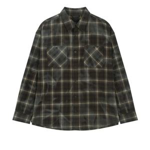 [버커루] 남성 플란넬 체크 긴팔 셔츠(B253SH318P)